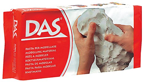 Pasta para Modelar con 500 g Blanco Das