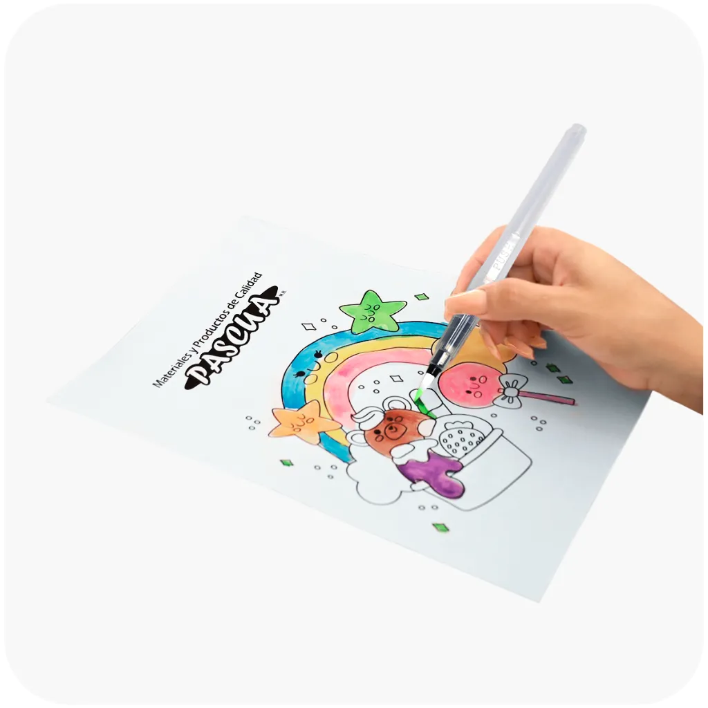 Pincel de Agua con Depósito Pascua - Para Difuminar Acuarela (PDA-RE02) (1).webp