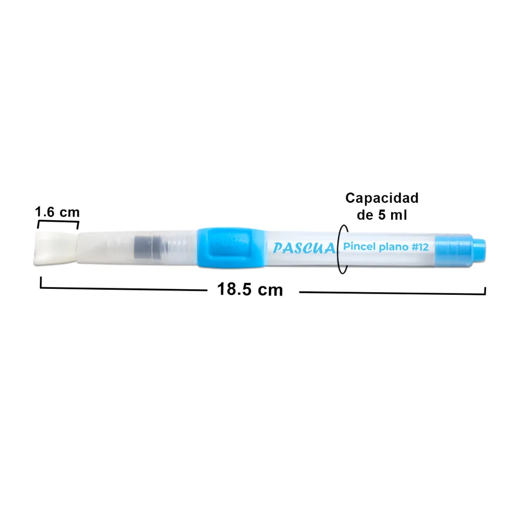 Set de 6 Pinceles de Agua Pascua con Depósito - Puntas Redondas y Planas (PDA-SUR06) (5).webp