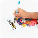 Set de 6 Pinceles de Agua Pascua con Depósito - Puntas Redondas y Planas (PDA-SUR06) (8).webp