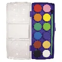 Acuarelas Escolares Smarty Arts Plus - 12 Pastillas con Pincel (40616).webp