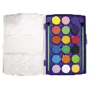 Acuarelas Escolares Smarty Arts Plus - 18 Pastillas con Pincel (40617).webp