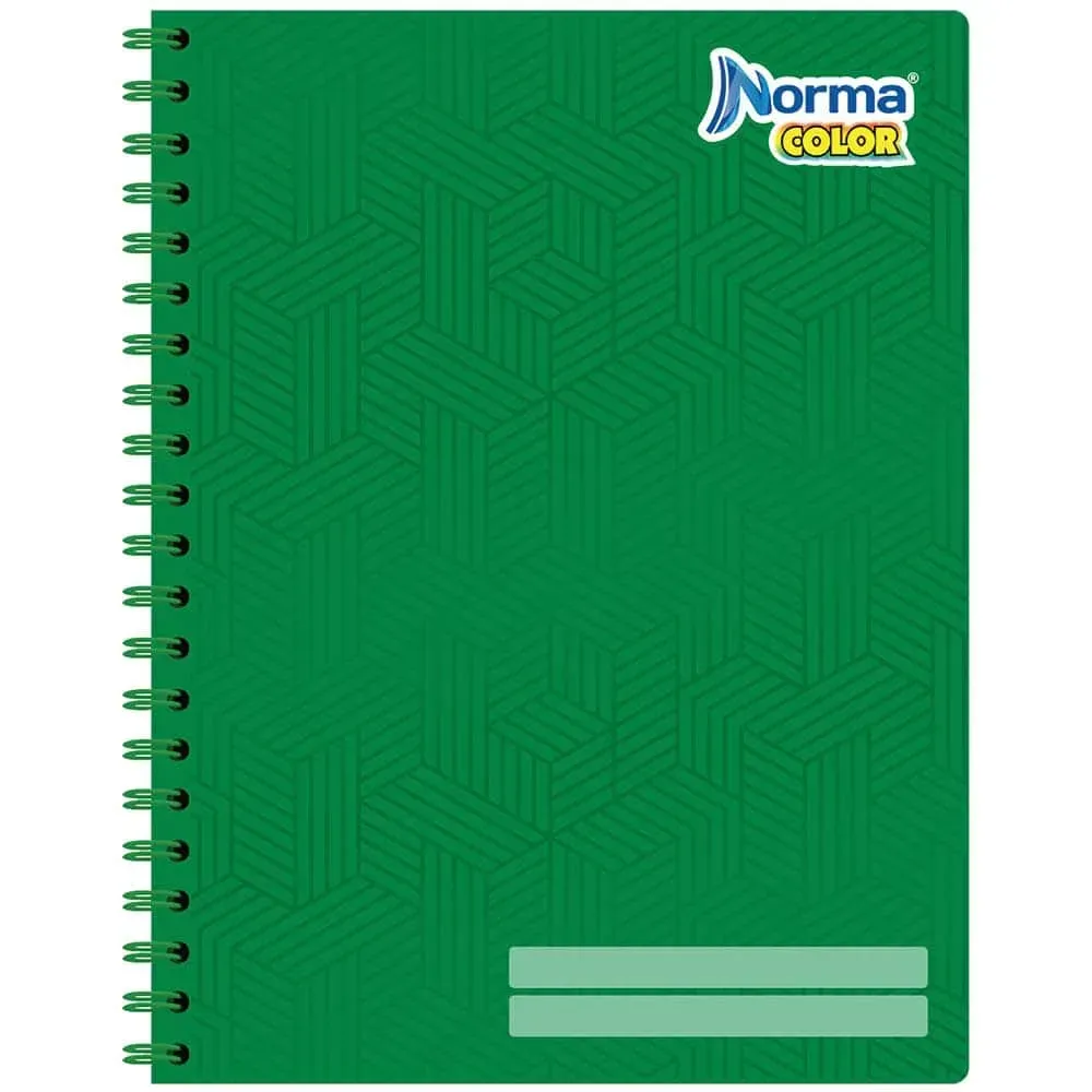 Cuaderno Profesional marca Norma línea Color con 100 hojas de cuadro chico y doble arillo metálico (3).webp