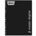 Cuaderno Profesional Norma Master Degree color Menta con pasta de plástico rígido y doble arillo metálico (9).webp