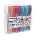 Estuche de 12 crayones girables Pascua Pinta Todo modelo PT-PINTA12 para uso como maquillaje, acuarela y sobre foamy (3).webp