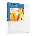 Bastidor artístico para pintar marca Rodin línea 306 medida 20x25 cm de tela 100% algodón sobre marco de madera estufada.webp