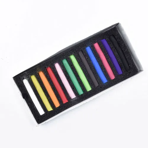 Estuche de 12 barras profesionales de colores pastel seco marca Stafford Azor con pigmentos de alta calidad en bandeja de espuma (3).webp