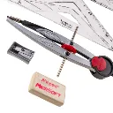 Juego de Geometría Maped Technic Metal - 7 Piezas con Compás Precisión (6).webp