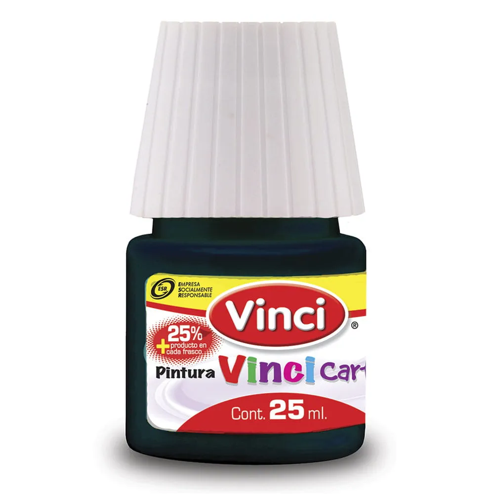 [VKS-08330104] Pintura Vinci Cartel Verde Oscuro 25 ml