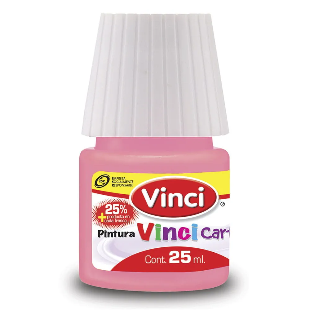 [VKS-08330101] Pintura Vinci Cartel Rosa Mexicano 25 ml