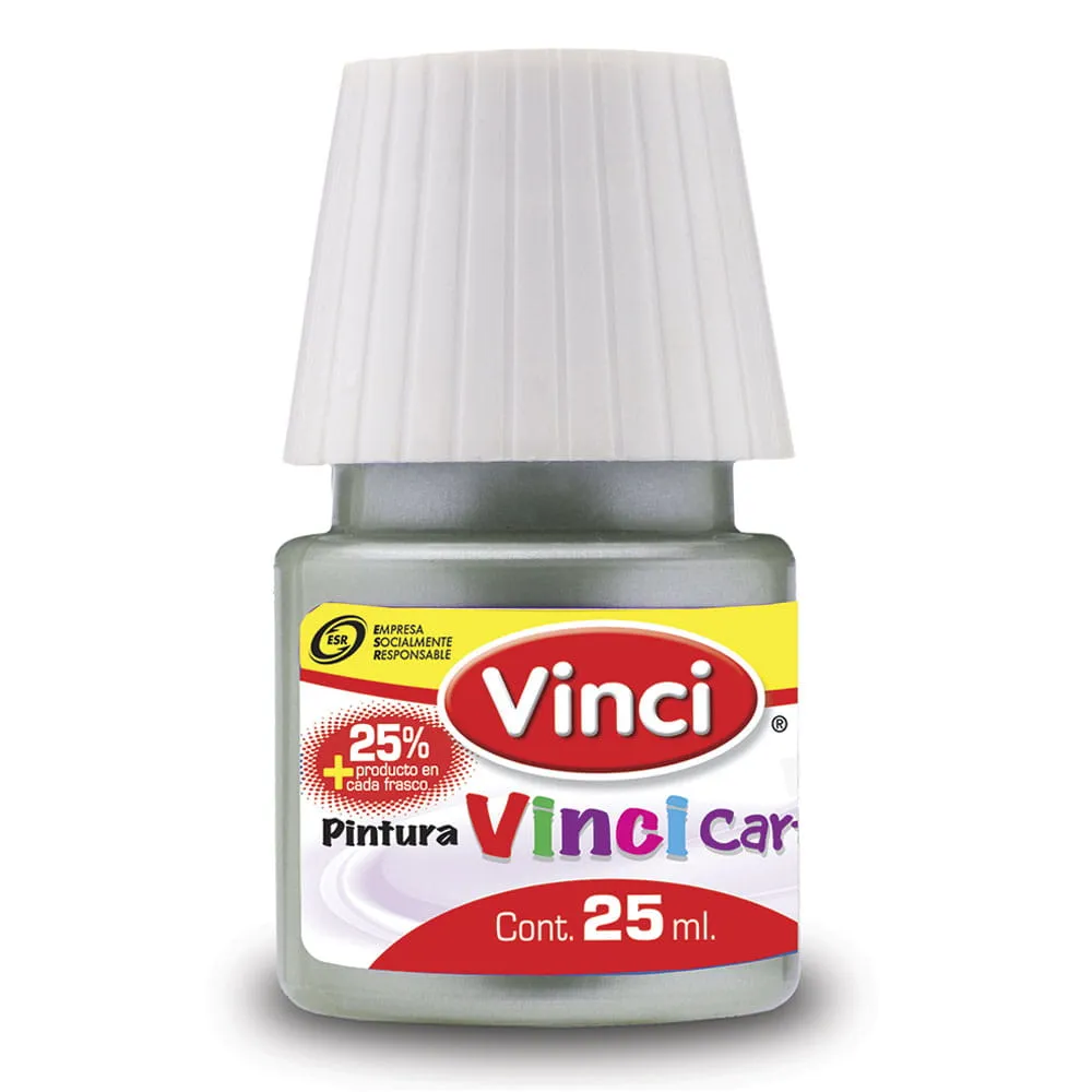 [VKS-08330098] Pintura Vinci Cartel Plata 25 ml