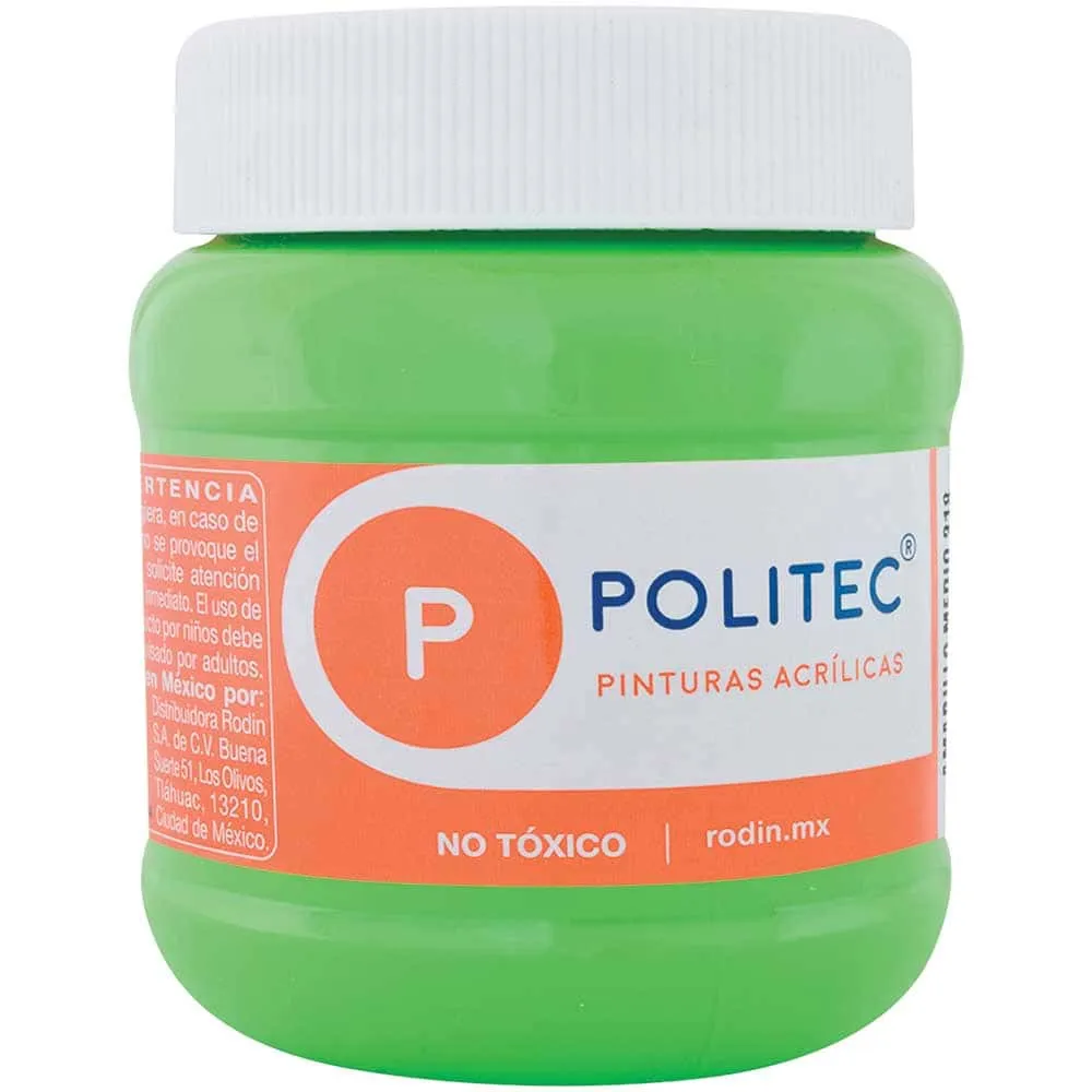[VKS-00580356]  Pintura Acrílica Politec Lima 250 ml 