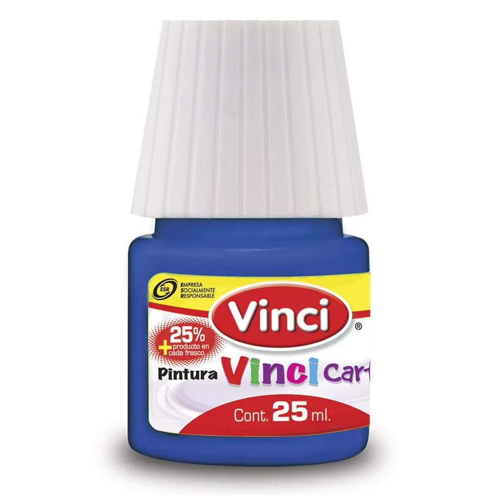 [VKS-08330084] Pintura Vinci Cartel Azul Cobalto 25 ml