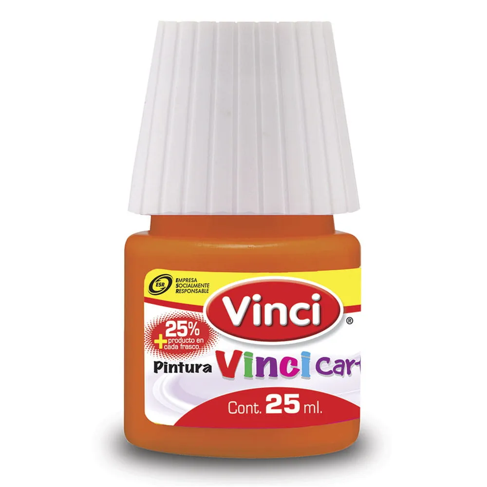 [VKS-08330083] Pintura Vinci Cartel Amarillo Oscuro 25 ml
