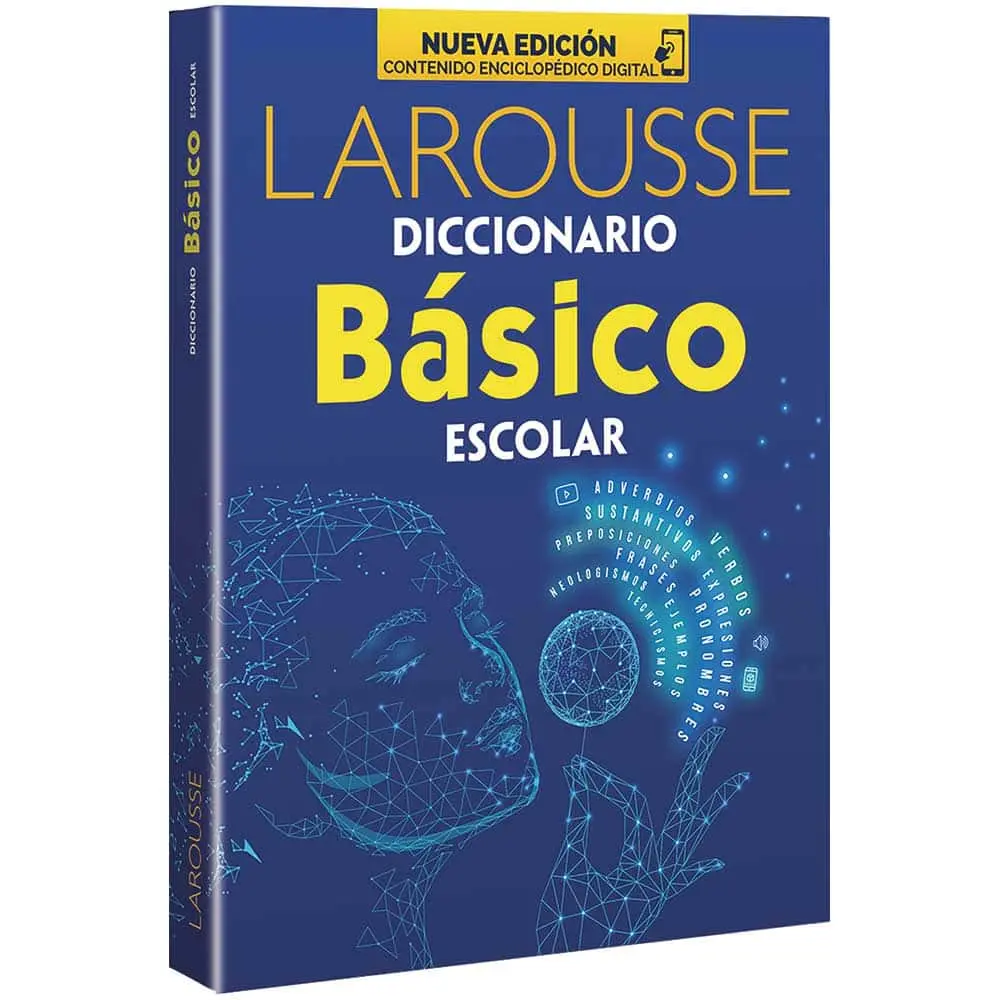 [VKS-00050002] Diccionario Larousse Básico Escolar Azul
