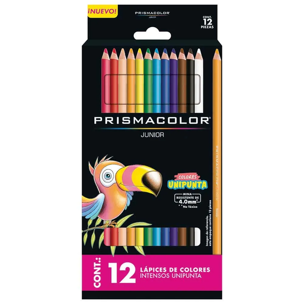 [VKS-09020115] Lápices de Colores Prismacolor Junior con 12 Piezas