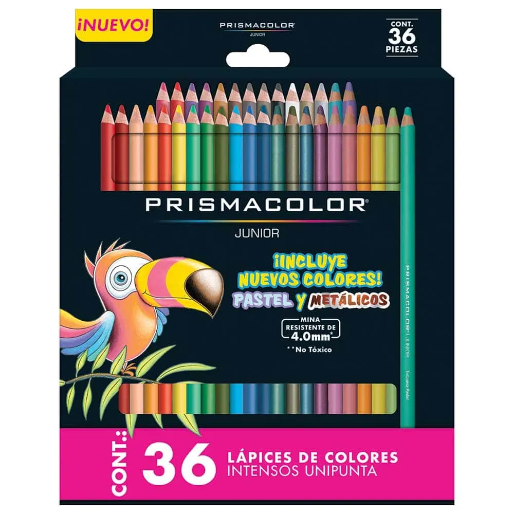 Lápices de Colores Prismacolor Junior con 36 Piezas