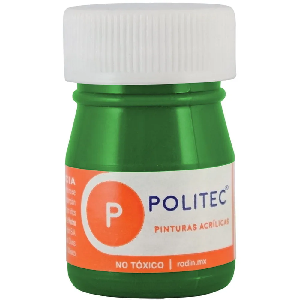 Pintura Acrílica Politec Verde Olivo 20 ml