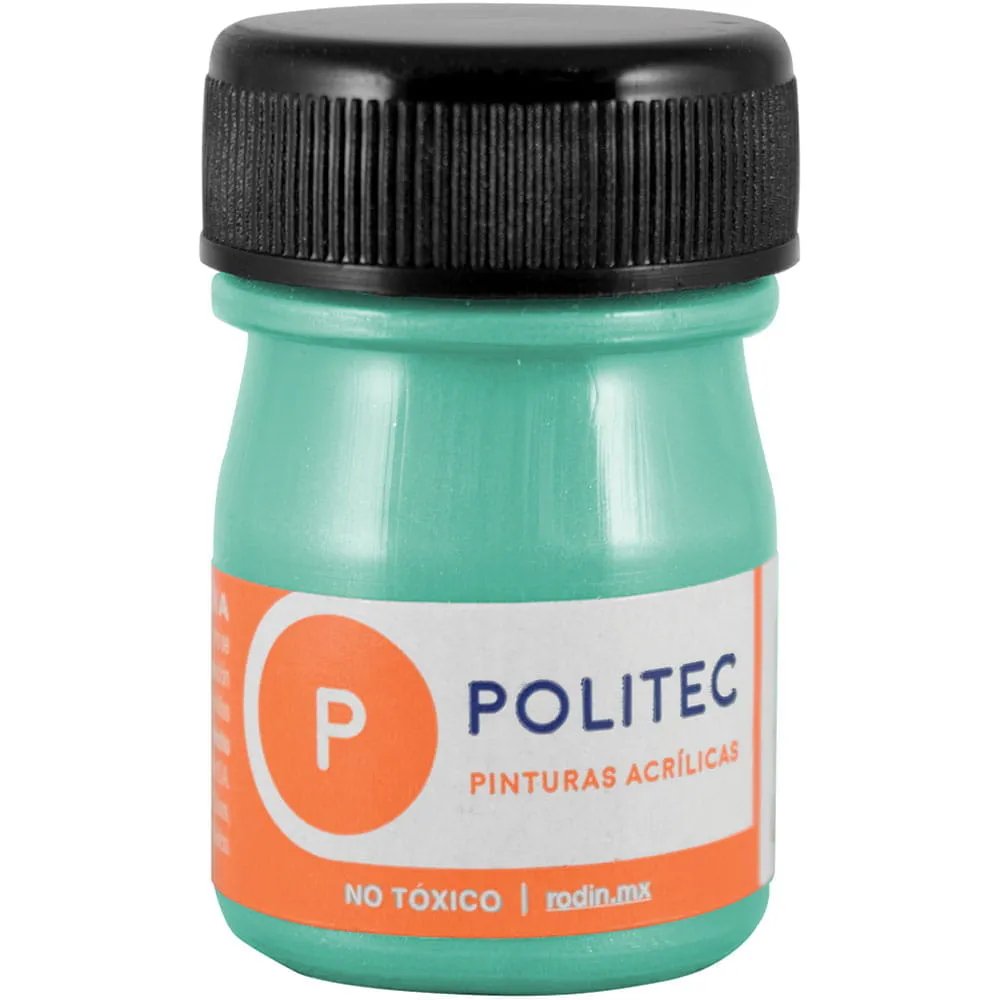 [VKS-00580075] Pintura Acrílica Politec Verde Metálico 20 ml