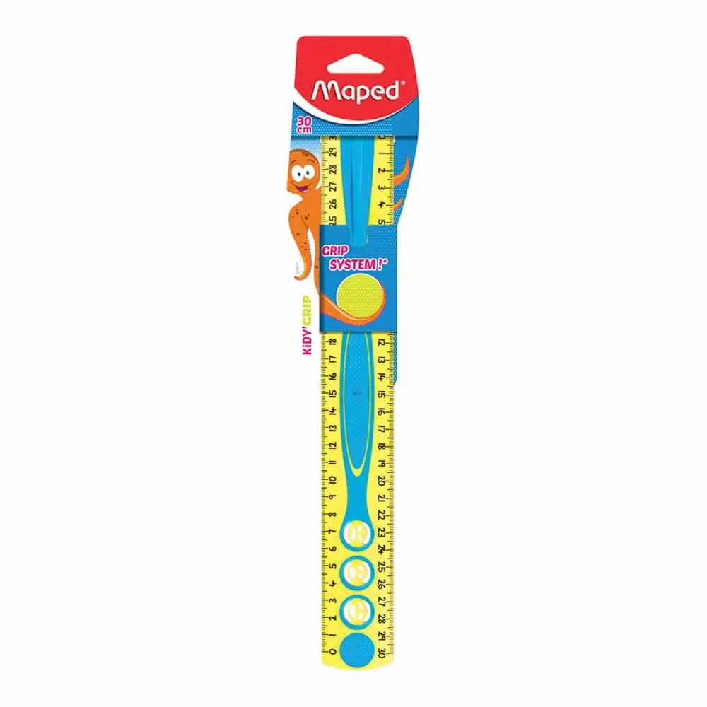 [VKS-01280159] Regla de Plástico de 30 cm Kidy Grip Maped