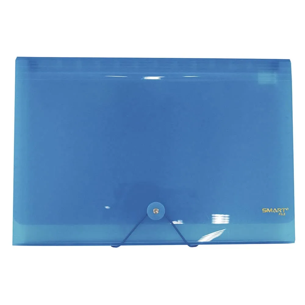 [VKS-07080304] Archifuelle de Plástico Tamaño Oficio con 13 Separadores Smart Style