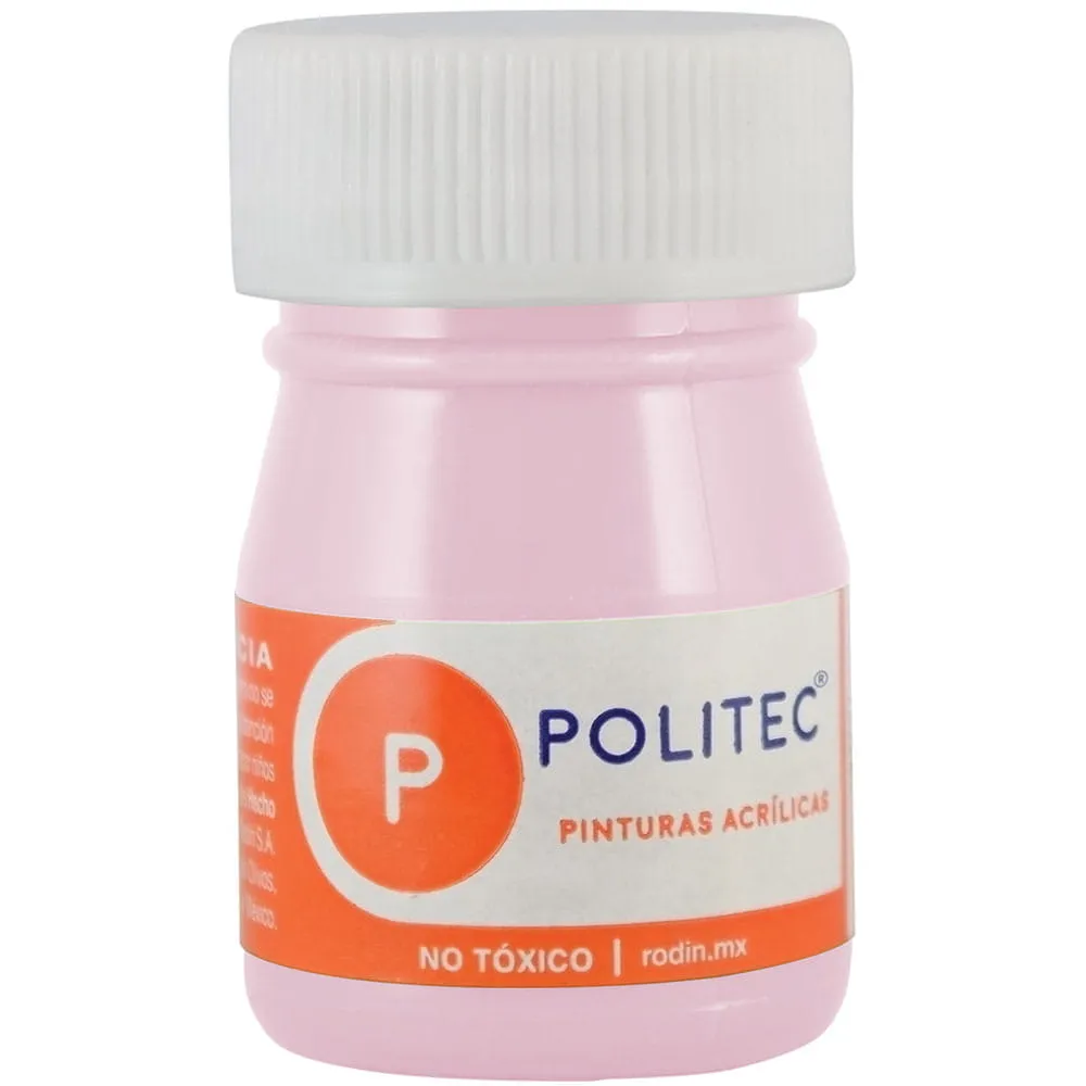 [VKS-00580023] Pintura Acrílica Politec Rosa Pastel 20 ml