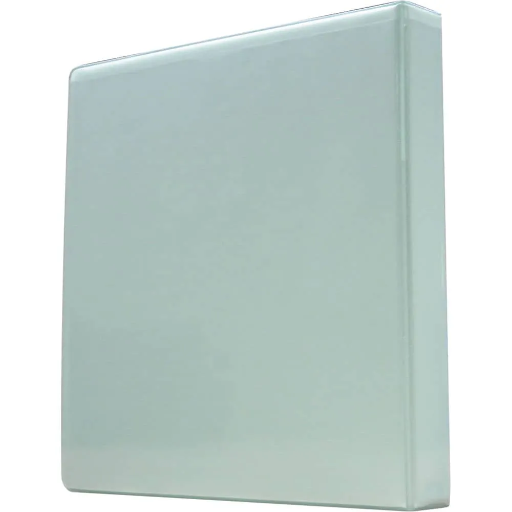 [VKS-02570042] Carpeta Panorámica Tamaño Carta de 1 Pulgada con Ventana Verde Pastel Samsill