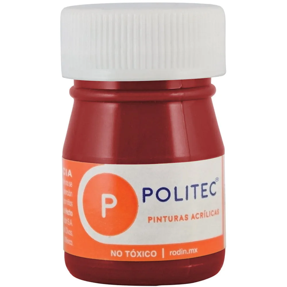 [VKS-00580009] Pintura Acrílica Politec Rojo Toluidina 20 ml