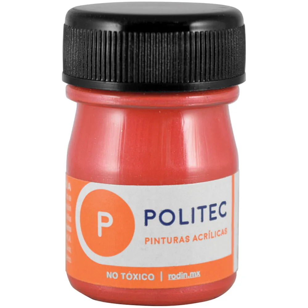 [VKS-00580072] Pintura Acrílica Politec Rojo Metálico 20 ml