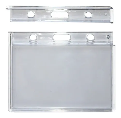 [VKS-U-007H] Porta Gafete Horizontal 85 X 55 mm de Acrílico