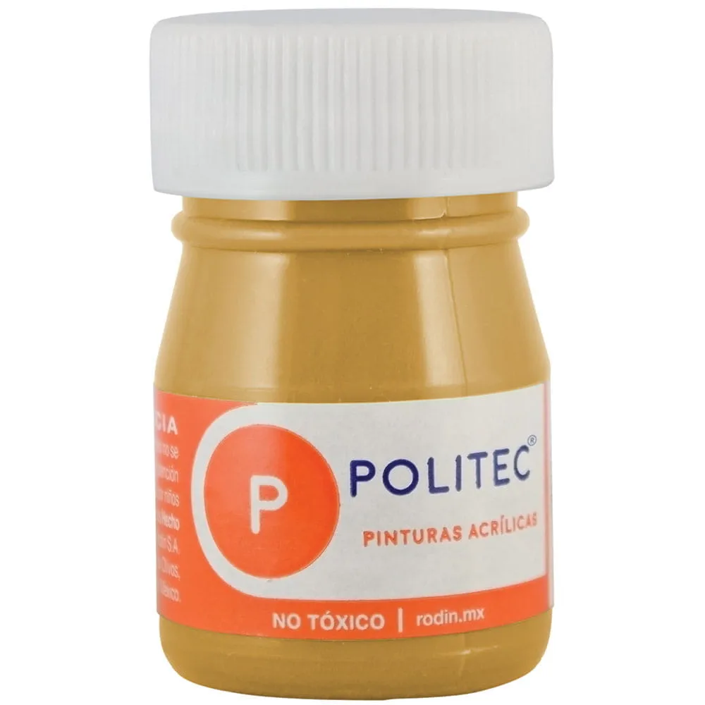 [VKS-00580032] Pintura Acrílica Politec Ocre 20 ml