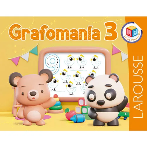 Libro de Ejercicios Grafomania 3 Larousse 5337