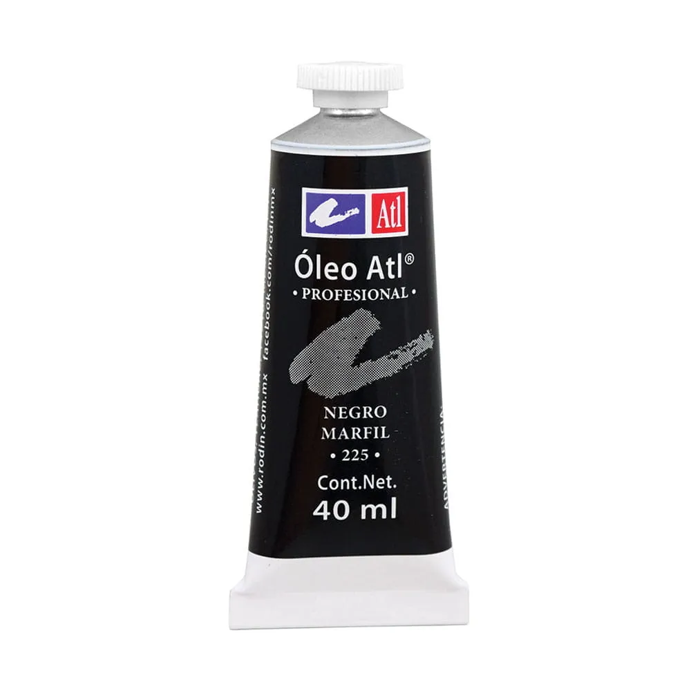 [VKS-00580190] Pintura Óleo Tubo con 40 ml Negro Marfil ATL 