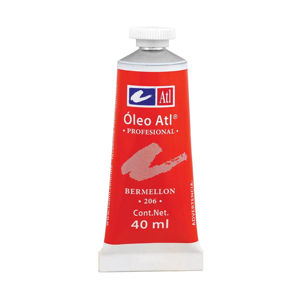 [VKS-00580179] Pintura Óleo Tubo con 40 ml Bermellón ATL 