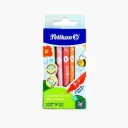 Crayón Escolar Redondo Caja con 12 Colores Pelikan