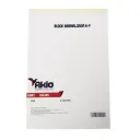 Block Normalizado A-4 Bond Blanco Con 50 Hojas Akio