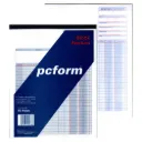 Block de Remisión Factura Tamaño Carta con 50 Hojas Pcform