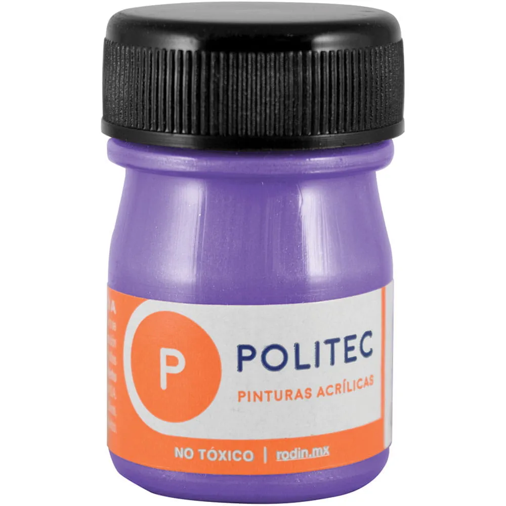 [VKS-00580069] Pintura Acrílica Politec Morado Metálico 20 ml