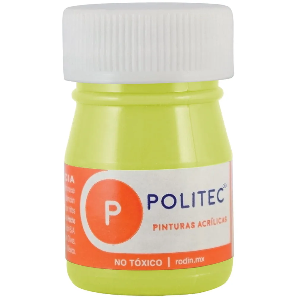 Pintura Acrílica Politec Limón Hanza 20 ml