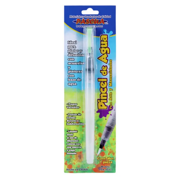[VKS-06630228] Pincel de Agua con Depósito Pascua - Para Difuminar Acuarela (PDA-RE02)