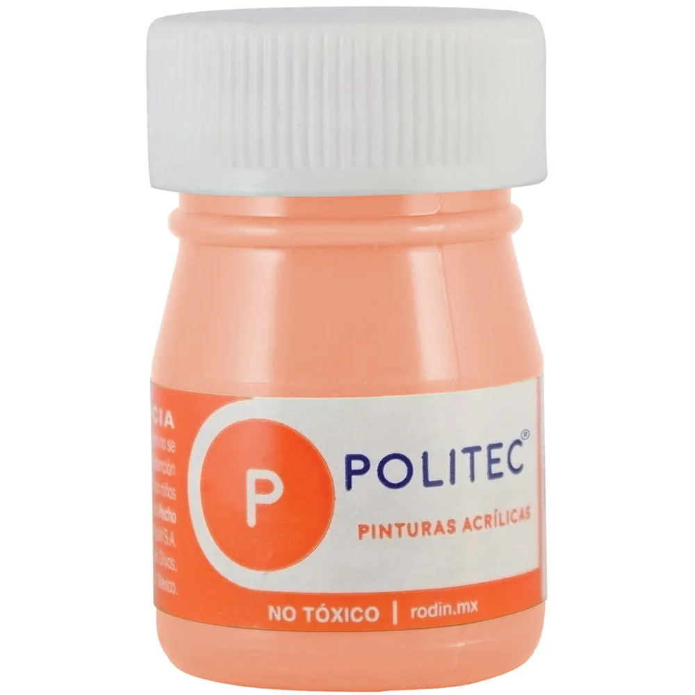 [VKS-00580036] Pintura Acrílica Politec Durazno 20 ml