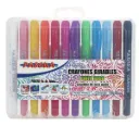 Crayones Girables Pascua "Pinta Todo" - 12 Colores Lavables (Maquillaje, Foamy, Papel) PT-PINTA12
