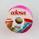 Rollo de Listón Celosa Janel Liso - Solferino / Fiusha No. 9 (50 Metros)