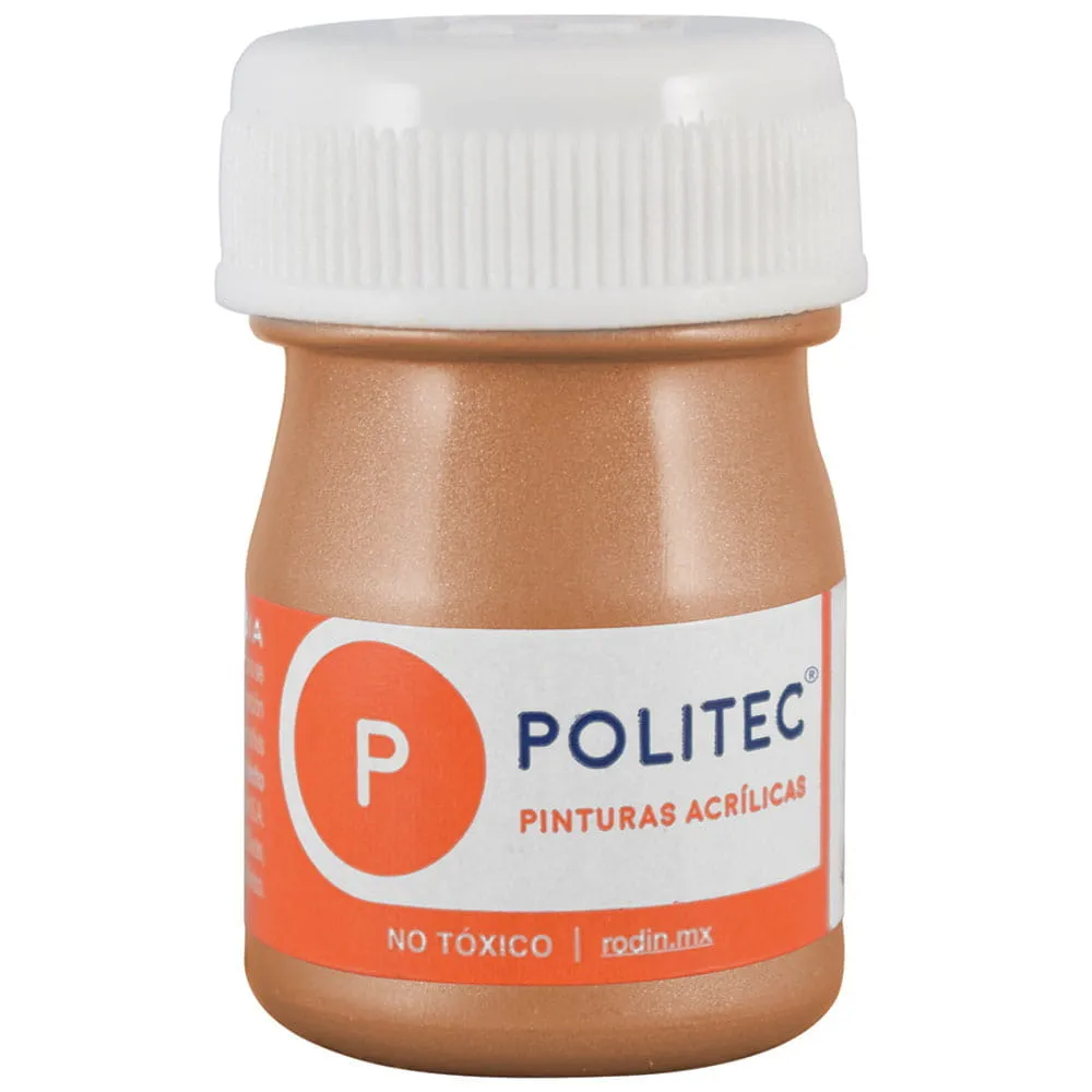 [VKS-00580064] Pintura Acrílica Politec Bronce 20 ml