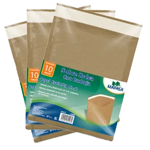Sobres con Burbuja Kraft No. 5 Mapasa (26x40 cm) - 10 Piezas