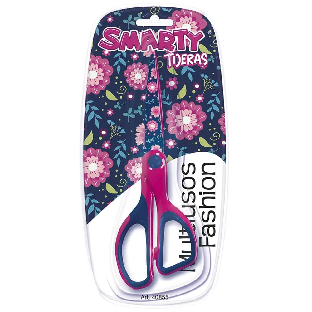 Tijera Multifashion Soft 6 3/4" Blíster Smarty
