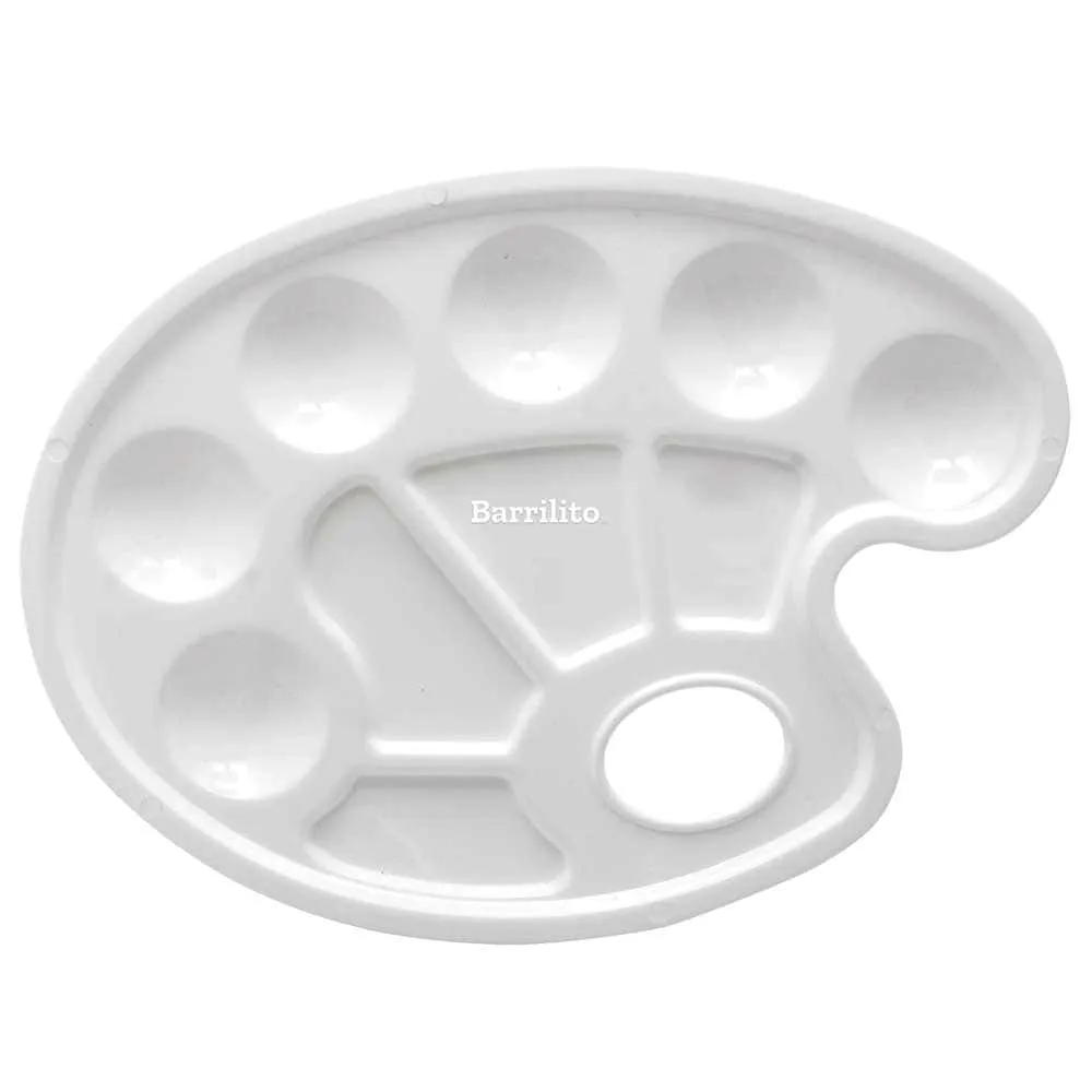 [VKS-00120210] Godete de Plástico Ovalado Barrilito GTP02N - 6 Huecos y Mezclador