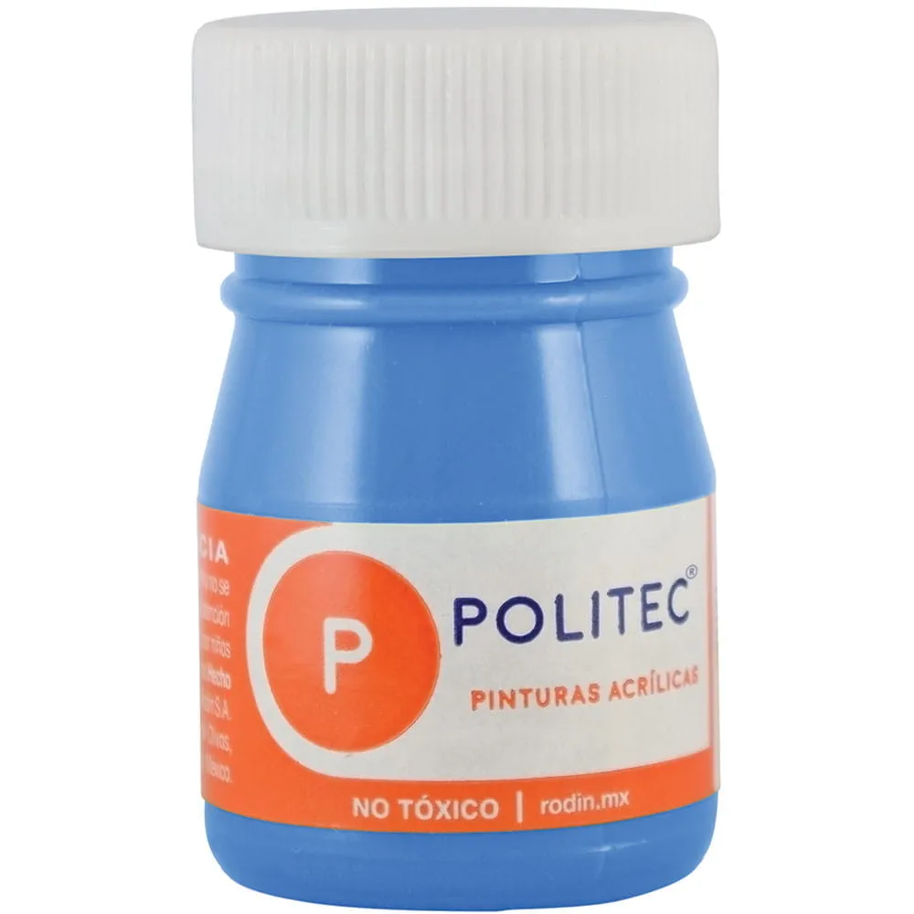[VKS-00580012] Pintura Acrílica Politec Azul Celeste 20 ml