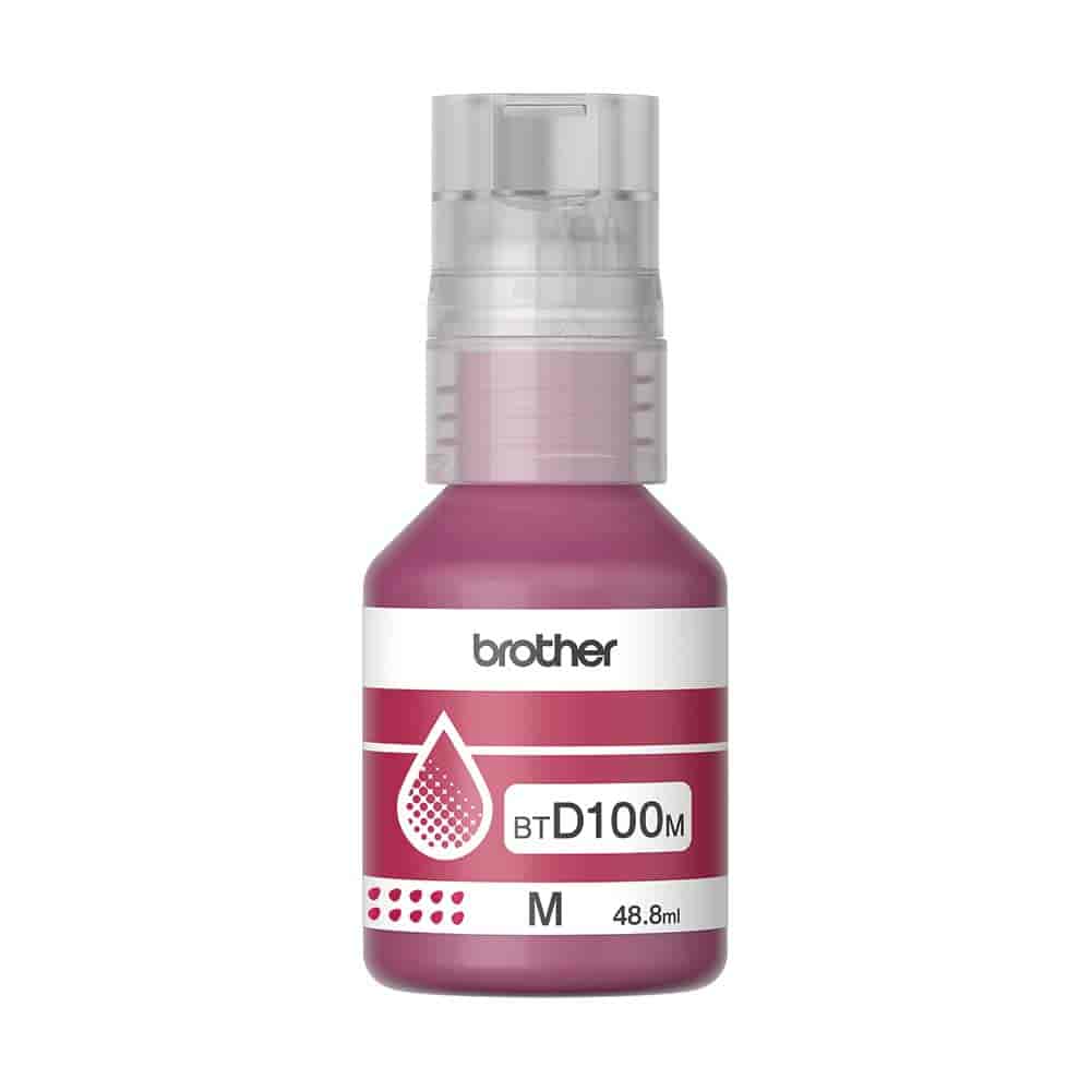 [VKS-05900055] Botella De Tinta Brother BTD100M Magenta
