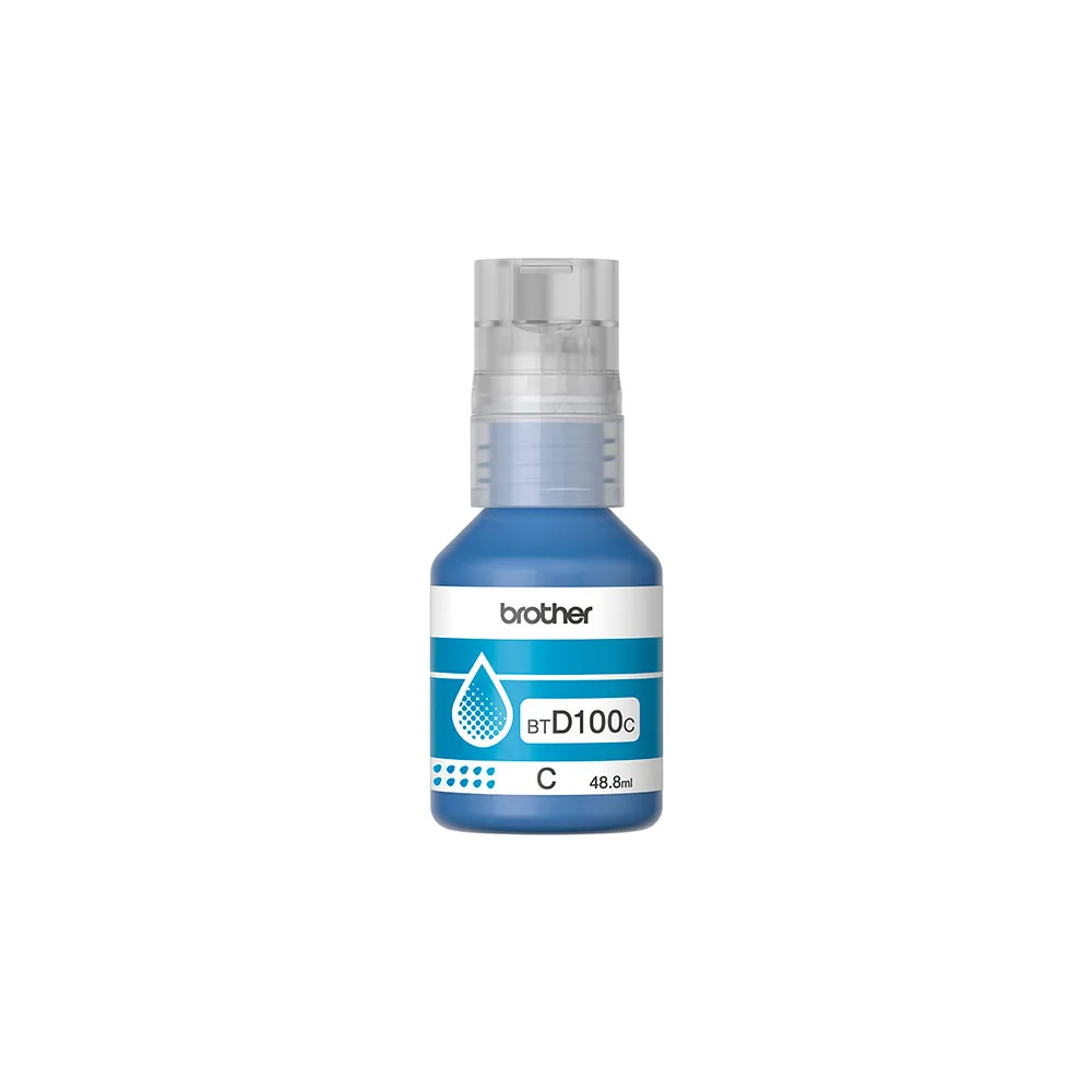 [VKS-05900054] Botella De Tinta Brother BTD100C Cyan